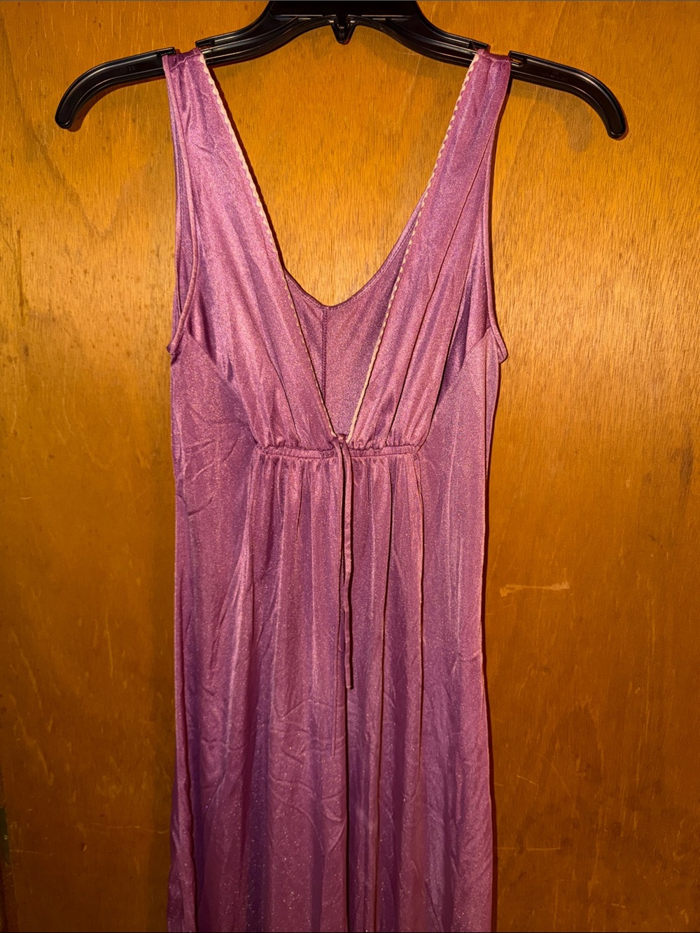 Vintage Shimmery Purple Nightgown